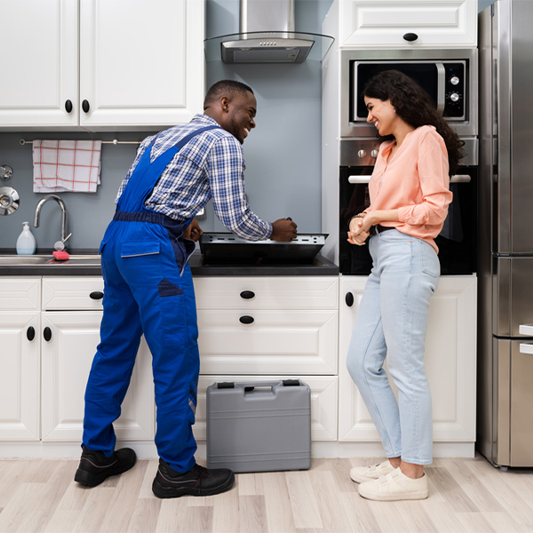 what kind of warranty do you offer on your cooktop repair services in Dillard Oregon
